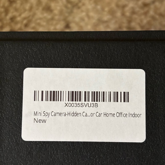 Compact Black Mini Camera - Picture 3 of 3